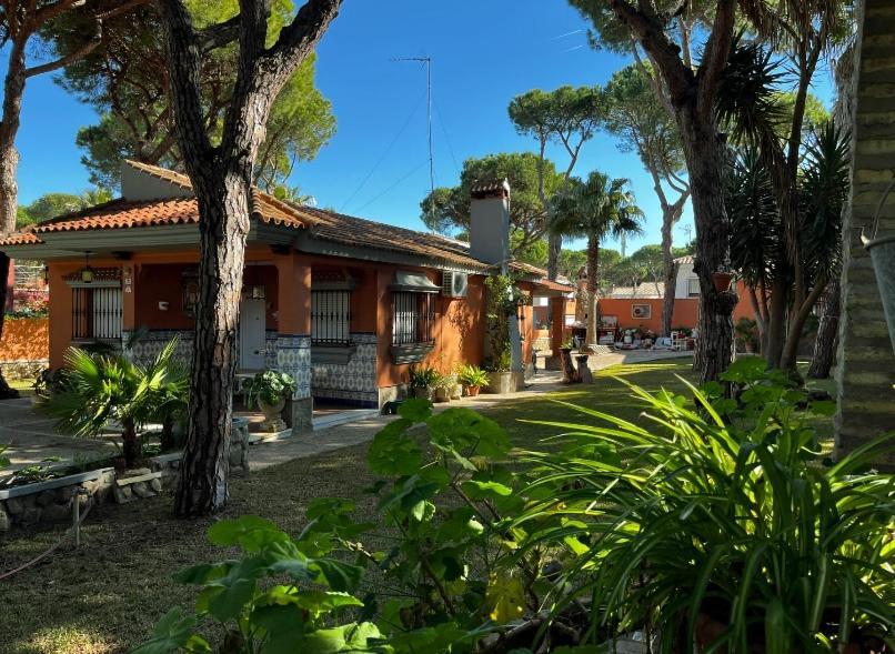 Chalet Los Pinos Con Piscina Privada ノボ・サンクティ・ペトリ エクステリア 写真